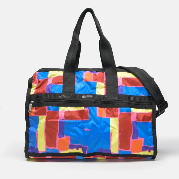 LESPORTSAC Multicolour Nylon Weekender Travel Bag - Picture 1 of 12